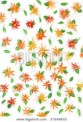 margaritas de flores