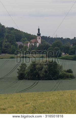 Church Of Neukirchen Next To Schwandorf In Bavaria