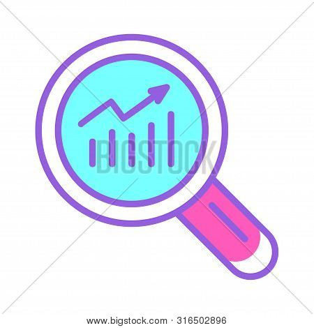 Business Analysis Line Flat Icon Modern Design