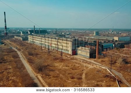 Old Soviet Factories In Dzerzhinsk. Chemical Factory.