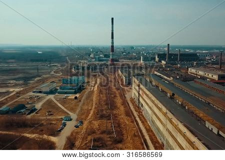Old Soviet Factories In Dzerzhinsk. Chemical Factory.
