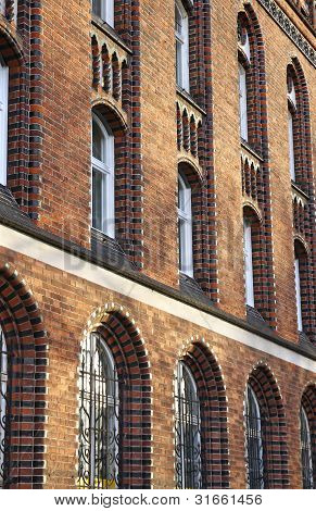 Old Traditional Gothic-style Building In Germany