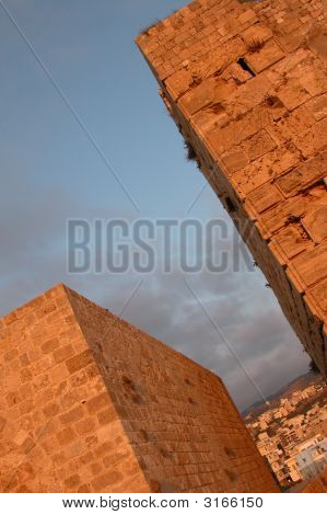 Beyrut, Lübnan'daki Byblos(Jbeil) arkeolojik yer