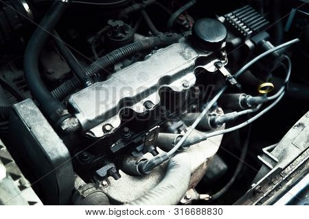 Check The Status Of The Car Engine.
