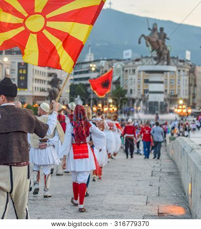 Skopje/north Macedonia-august 28 2018: