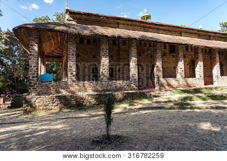 Church Of Debre Berhan Selassie In Gondar, Ethiopia.