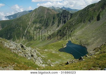 Avrig järvi, Fagaras vuoria, Romania