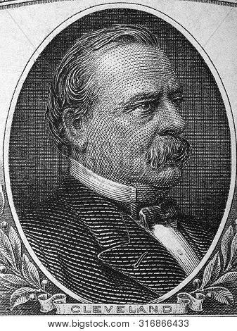 Grover Cleveland A Portrait From Old American Dollars