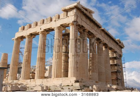 Athena blu cielo