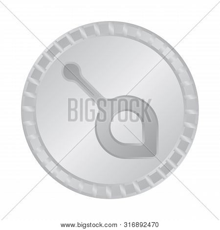 Vector Design Of Bytecoin And Gold Icon. Collection Of Bytecoin And Pictogram Stock Vector Illustrat