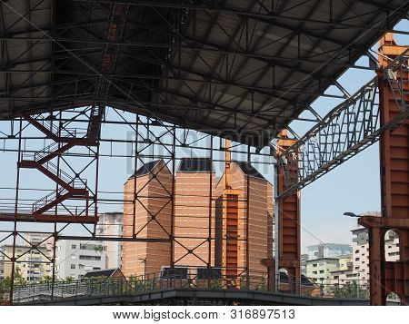 Parco Dora Industrial Ruins In Turin