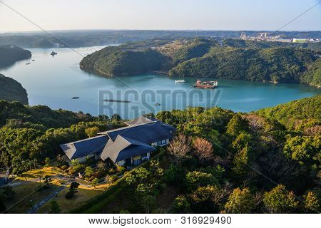 Landscape Of Ise Bay At Sunny Day