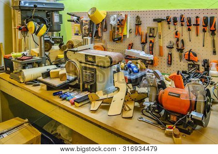Tools At Home Constructor Desk
