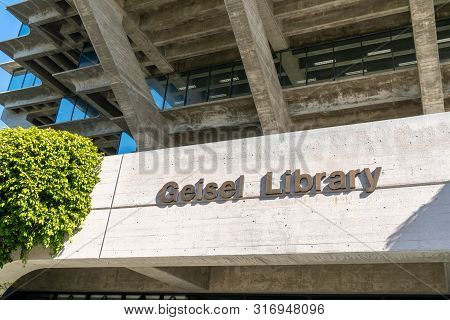 Geisel Library At University Of California, San Diego