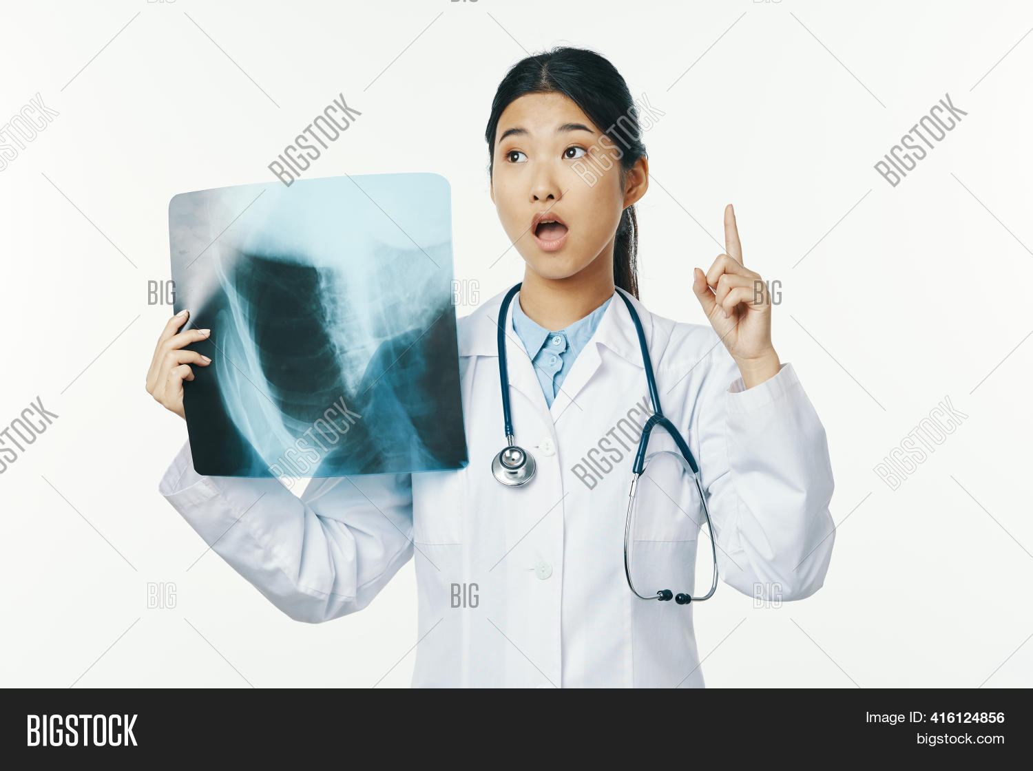 Female Doctor X ray Image Photo Free Trial Bigstock