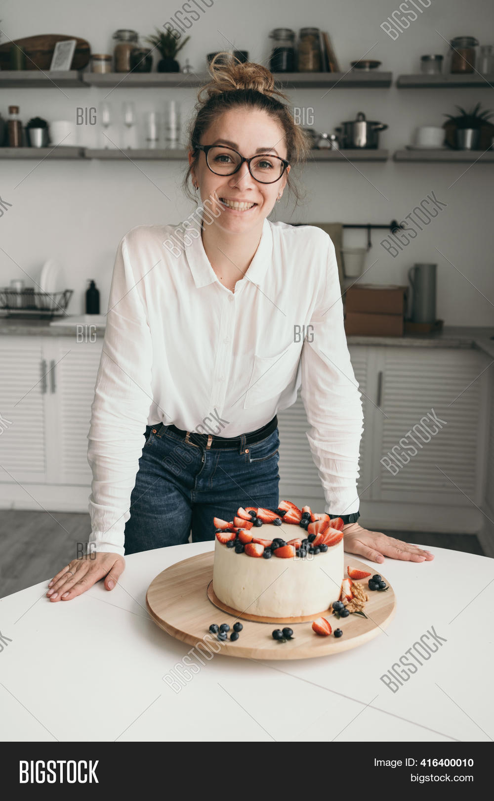Pastry Chef Enjoys Image & Photo (Free Trial) Bigstock