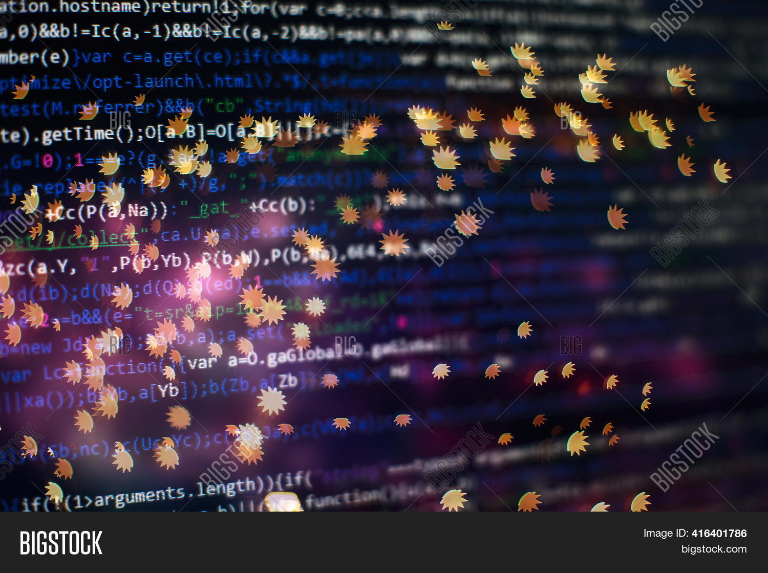 Computer Script. Web Image & Photo (Free Trial) | Bigstock