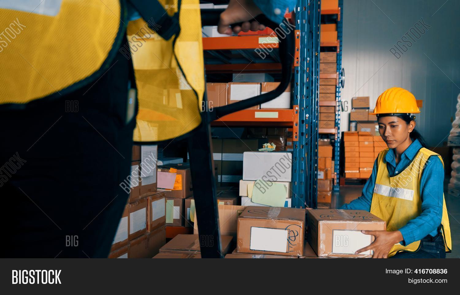 Female Warehouse Image & Photo (Free Trial) Bigstock