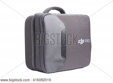 Moscow, Russia April 08, 2021 Portable Bag For Dji-ronin Rsc2 Pro Isolated On White Background.