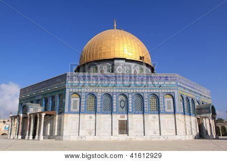 Die Kuppel des Rock, Al-Aqsa, Jerusalem, Israel