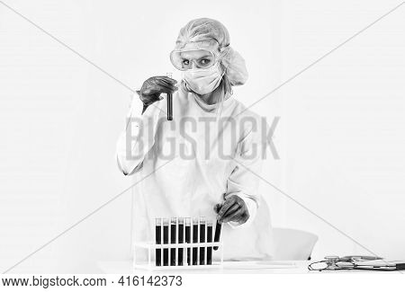 Experimental Treatment Concept. Laboratory Testing Respiratory Coronavirus Disease. Molecular Method