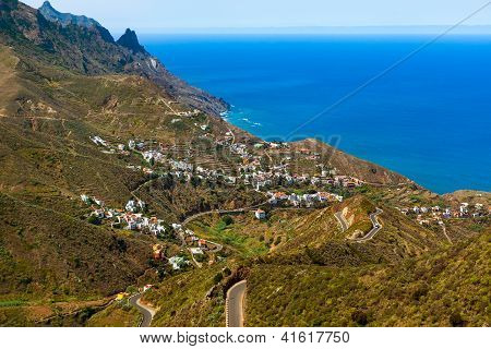 Taganana villaggio nell'isola di Tenerife - Canarie