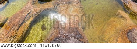 The Natural Rock Formations On The Top Of Mount Roraima Which Serves As Natural Swimming Pools. Tour