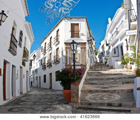 Spain - Frigiliana is a town in the province of Malaga