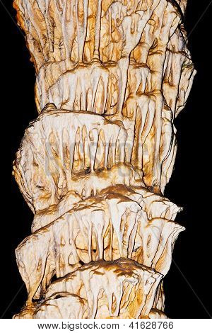 Stalagmit closeup