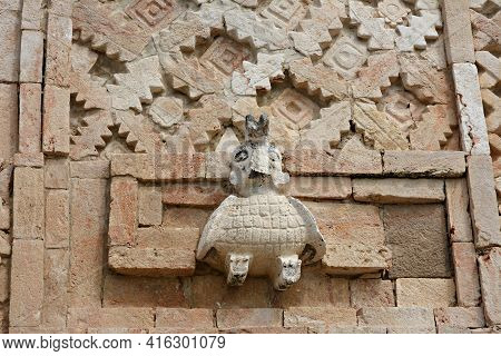 Details Of Mayan Puuc Architecture Style - Uxmal, Mexico.
Puuc Architecture Is A Maya Architectural 