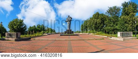 Monument To The Fallen Soldiers In Kaniv, Ukraine