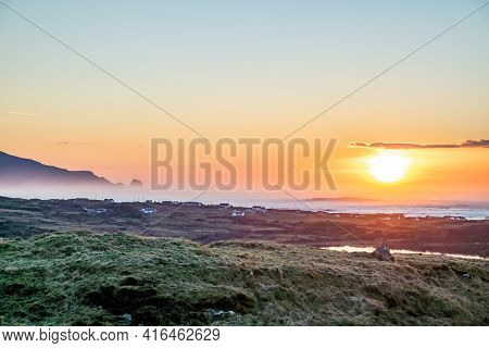 The Coastline At Rossbeg In County Donegal During Winter - Ireland