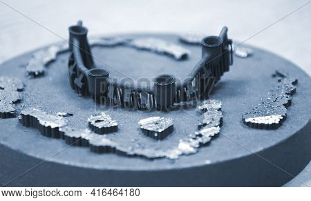 Object Printed On A Laser Sintering Machine