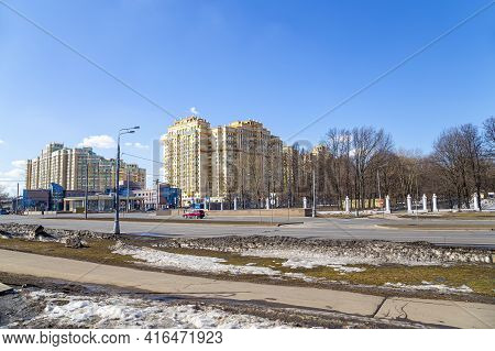 Pandit Jawaharlal Nehru Square (the First Prime Minister Of India). Moscow, Russia