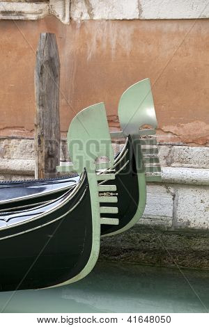 Gondole i Venedig