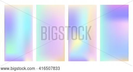 Wave Abstract Background. Colorful Geometric Background. Pastel Color. Stock Image. Vector Illustrat