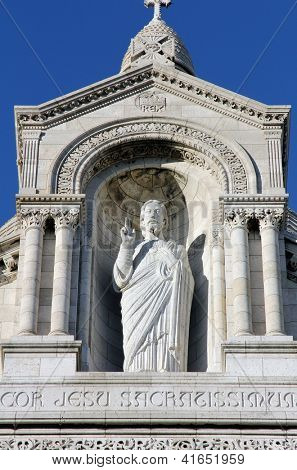 Bazilika Sacre Coeur, Montmartre, Paříž, Francie