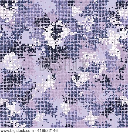 Texture Military Camouflage Seamless Pattern. Abstract Army Vector Illustration