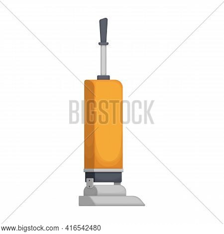Vacuum Cleaner Vector Cartoon Icon. Vector Illustration Electric Vacuum On White Background. Isolate