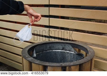 The Quarantine Is Over, The Restrictions Have Been Lifted. Throw Masks In The Urn Because The Virus 