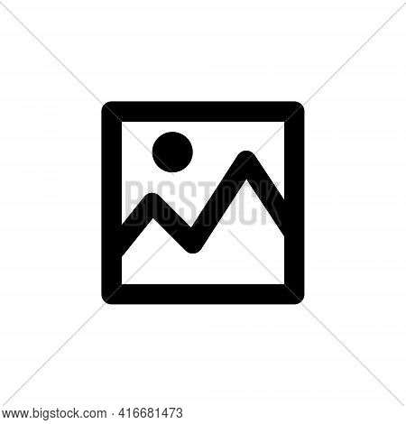 Image Picture, Simple Web Or Mobile Interface Vector Icon
