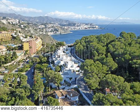 Aerial View Of La Herradura And Almunecar, Spain