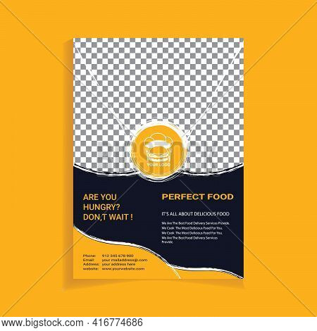 Perfect Fast Food Restaurant Flyer Template Design