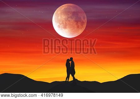 A Person Standing In Front Of A Sunset, Via Laktea Hotel Universo Persona Estrellas. High Quality Ph