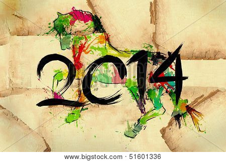 Year of horse draw 2014