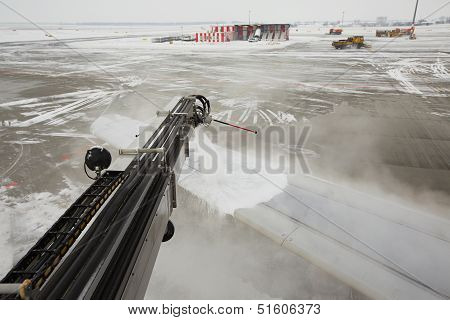 Airport In Winter
