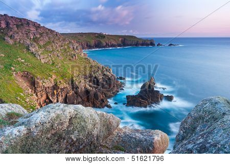 Lands End Cornwall England UK