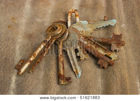Old Rusty Keys