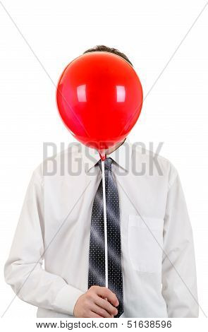 Person With Red Ball