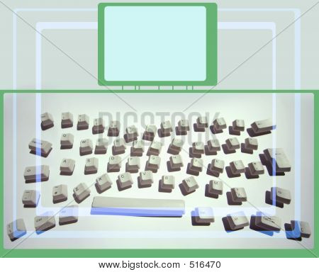 chaotisch Tastatur